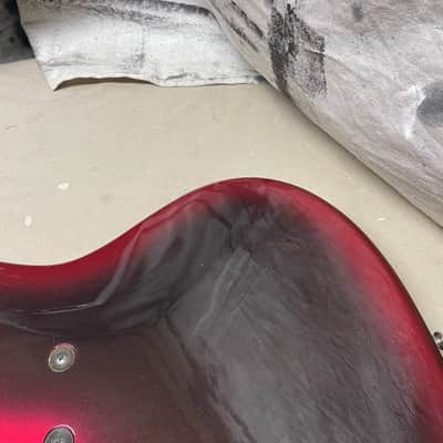 Heartfield DR Series DR-5 5-string Bass Aguilar Preamp MIJ Made In Japan Red/Black image 20