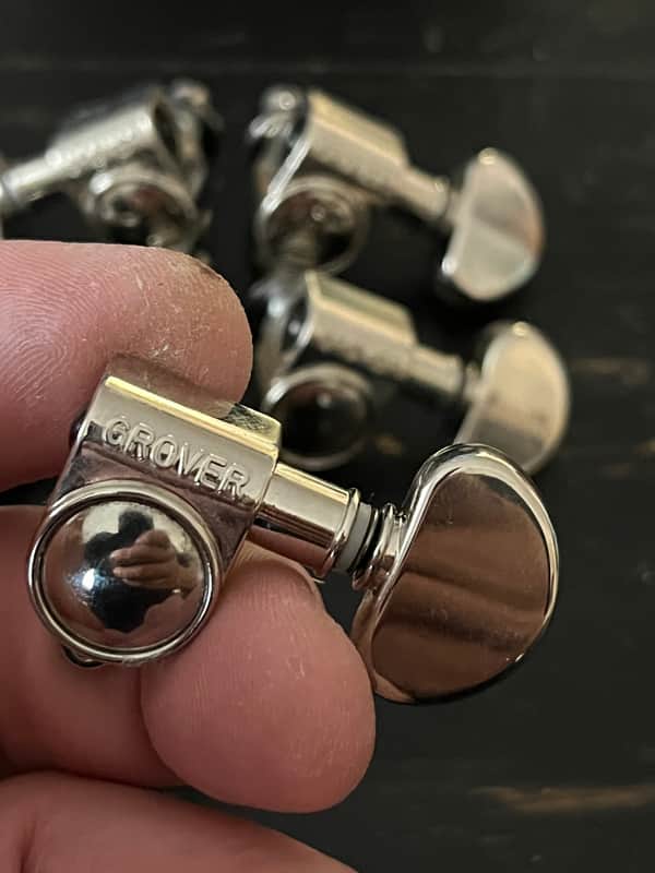 Grover Rotomatic Tuners 2023 - Chrome image 1