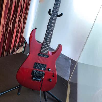 1991 MIJ Charvel SDK-080-SH, 24,75" Scale, Matching Headstock, Ash, Vintage Gig Bag image 2
