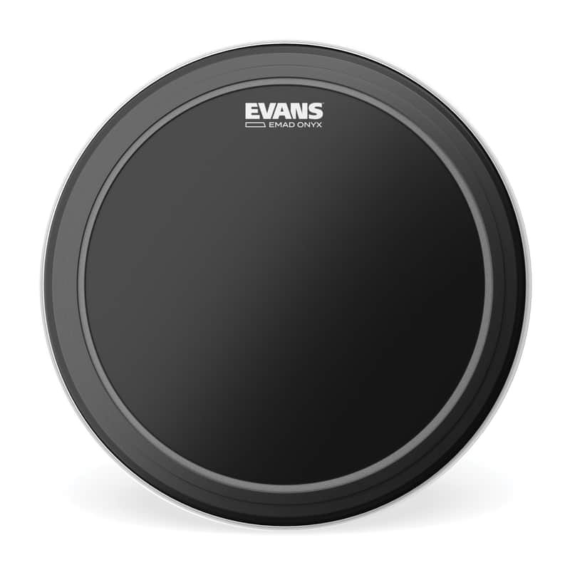 Evans EMAD Onyx Bass Drum Head, 20 Inch image 1