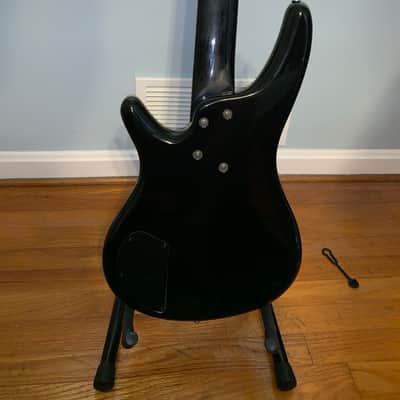 Ibanez Made in Japan SDGR 5 String Sound Gear Bass Guitar 1998 Black image 5