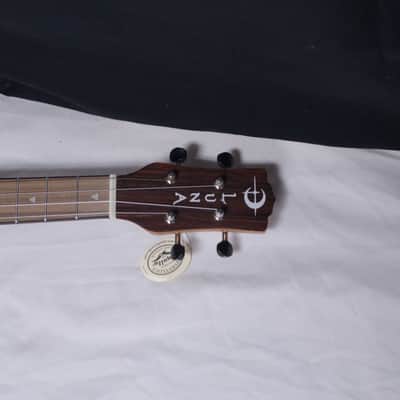 Luna Vintage Mahogany Baritone Ukulele NEW w/ Bag, Strap, Tuner - VMB image 4