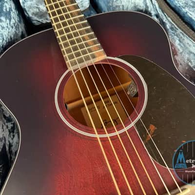 Immagine Martin 000 Jr E Jeff Tweedy w/Soft Case Dark Mahogany - 3