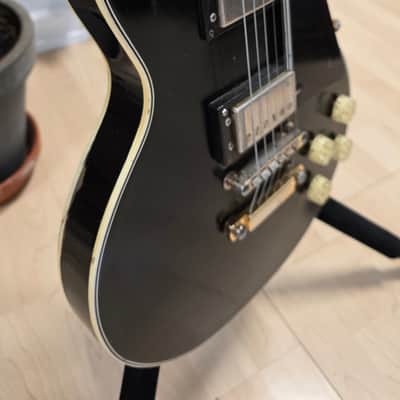 1969 Jedson Les Paul Standard David Gilmour Black Heavy Relic Aged Road Worn Vintage late 60s early 70s British UK brand Made in Japan MIJ MJ RARE Singlecut LP Artist Japanese Electric Guitar Open Book Headstock image 5
