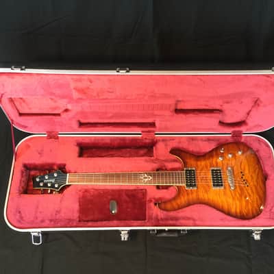 Ibanez SZ520QM Gold Amber Burst image 2