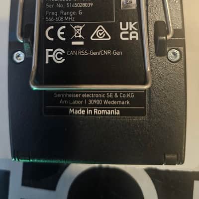 Sennheiser EK 100 G4 Wireless Receiver (G-Band: 566-608Mhz) image 4