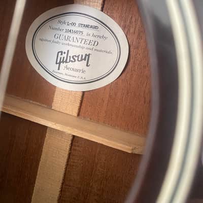 Gibson L-00 Standard (Canadian Artist Owned) image 3
