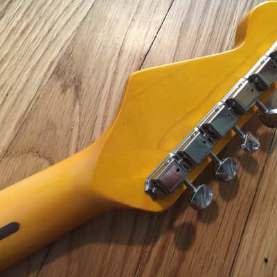 Custom David Gilmour “Black Strat” inspired Fender Stratocaster style w/alnico pu's,abalone inlays image 5
