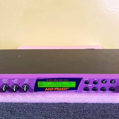 EMU mophatt Mo phatt E-MU Mo'Phatt Rackmount Urban Dance Synthesizer ***NO ROM**