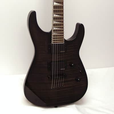 Jackson SLXT Soloist X Series Electric Guitar - Transparent Black image 2