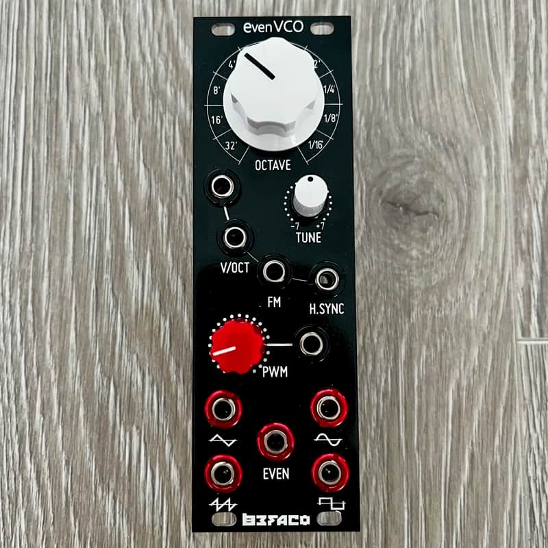 2010 – Present Befaco Even VCO Eurorack Synthesizer Module Black