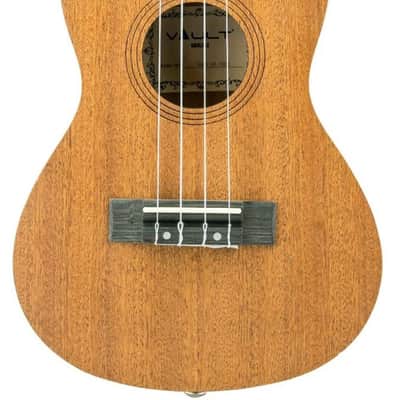 Vault UK-100 Arched Back Concert Ukulele w/ Gig Bag image 3