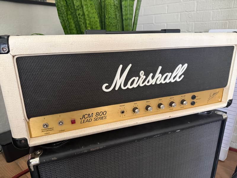 Marshall JCM 800 Lead Series Model 2204 1983 50-Watt Master Volume Head Only image 1