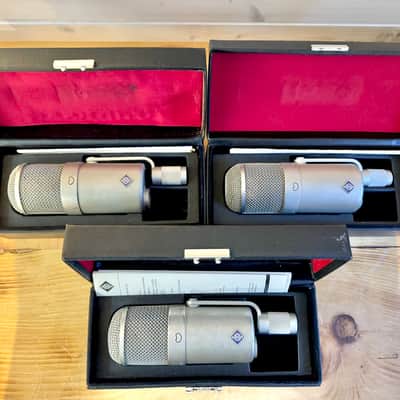 Vintage Neumann U47 fet microophones x 3, ex Decca studios image 4