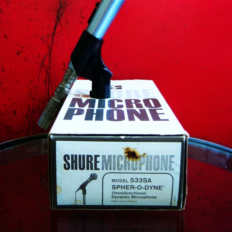 1960’s Shure 533SA Satin Chrome