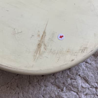 White HSH DIY Project Guitar Body image 8