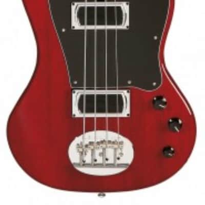 Lakland Skyline Decade 4-String Bass - Burgundy Translucent image 1