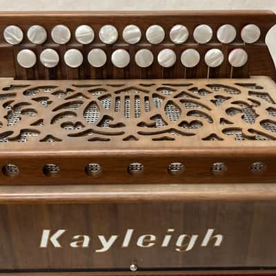 KAYLEIGH MELODEON 3-REED ACCORDION #KAY530 image 2