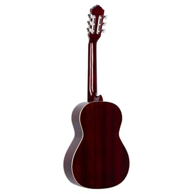 Ortega R121-3/4WR Family Series 3/4 Classical Guitar 6 String - Wine Red + Gigbag image 10