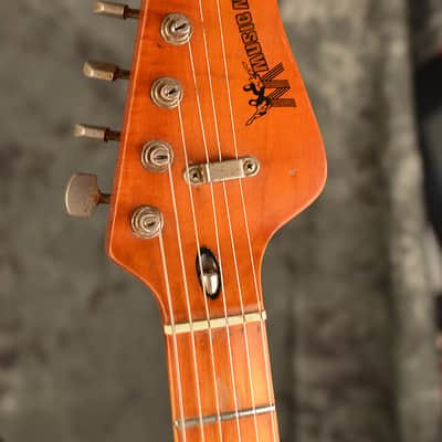 Music Man Vintage Stingray 1 Electric Guitar 1977 Ebony w Hardshell Case image 2