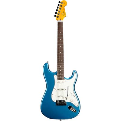 Fender Custom Shop Custom Deluxe Stratocaster NOS Limited-Edition Electric Guitar Regular Aged Lake Placid Blue image 3