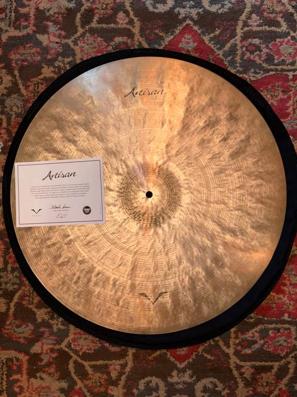 Sabian 22" Vault Artisan Medium Ride Cymbal 2007 - 2011 - Natural image 1