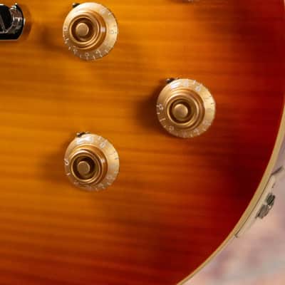 Epiphone Les Paul Standard 50s Figured Electric Guitar - Washed Cherry Sunburst image 10