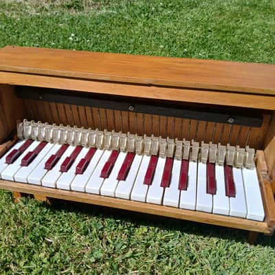 chromatic toy piano 30 keys Michelsonne Paris - sound family : celesta mustel musical saw martenot Wurlitzer ... image 3