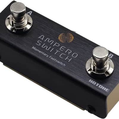 Hotone Dual Footswitch Pedal Momentary 2-Way Pedal Foot Switch Controller Ampero Switch 6.35 mm image 1