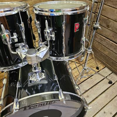 Premier APK Vintage Drum Kit, Black USED! RKAPK290426 image 5
