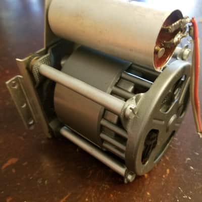 Tandberg 64 Papst Synchronous Motor and Jensen  paper capacitor 1963-1964 - Grey image 5