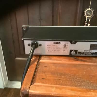 Korg DTR-1 ToneWorks Rackmount Digital Strope Tuner 1990s - Black image 8