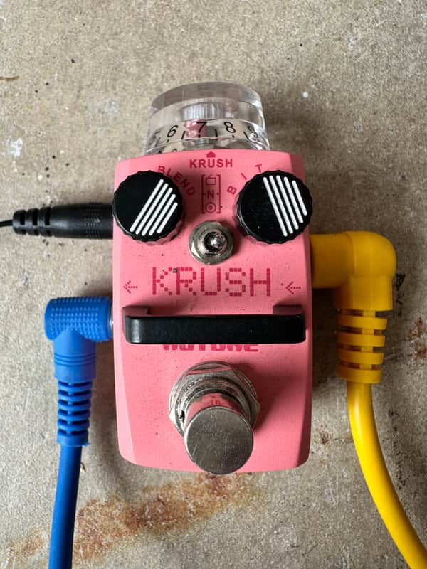 Hotone Skyline Krush Bitcrusher/Sample Rate Reducer 2010s - Pink image 1