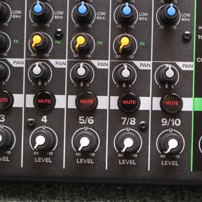 Mackie ProFX10V3+ Plus Professional Analog Audio Mixer with USB Bluetooth image 5