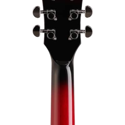 Ibanez Artcore AF75 Hollowbody Electric Guitar Trans Red Sunburst image 7