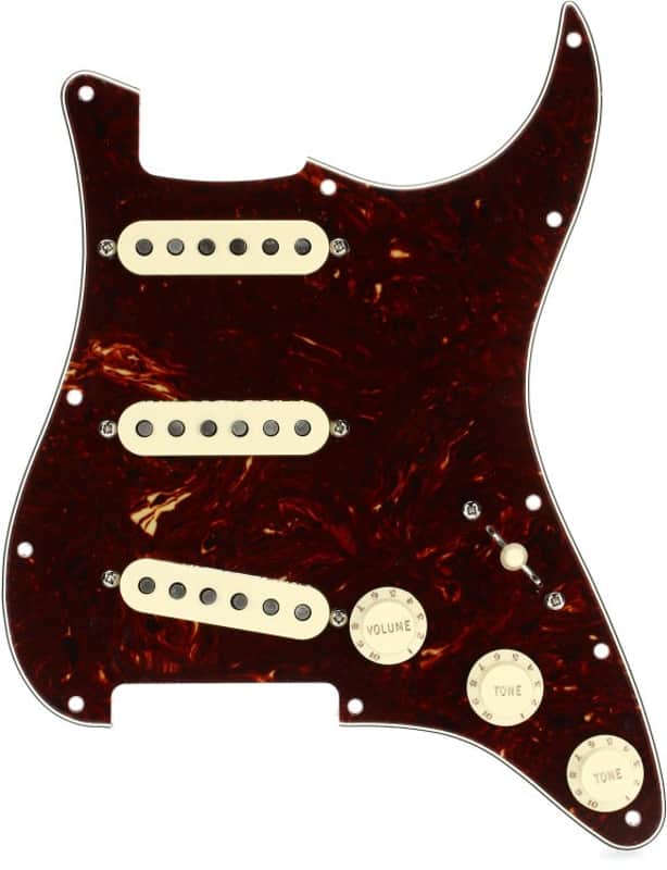 Fender Texas Special SSS Pre-wired Stratocaster Pickguard - Tortoise Shell image 1