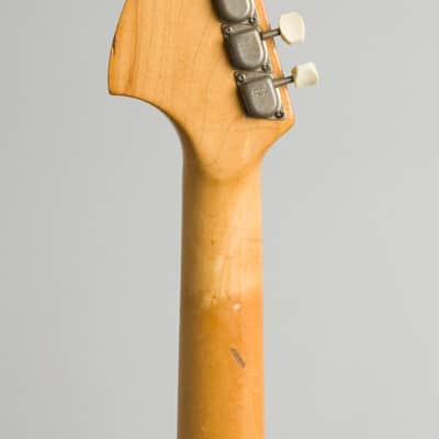 Fender Competition Mustang Solid Body Electric Guitar (1973), ser. #436903, original grey hard shell case. image 6