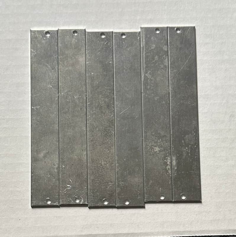 (6) 4hp blanks for Eurorack Modular image 1