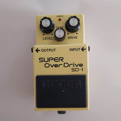 ジャンク 1980年代日本製 BOSS SD-1 Boss SD-1 Super Overdrive 1981 - 1988 Made In Japan | Reverb