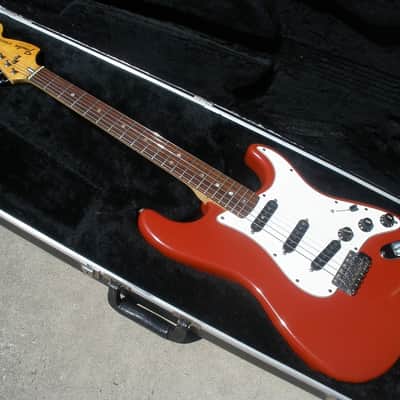 1981 Fender Stratocaster - International Colors Series - Morocco Red - VERY RARE image 1