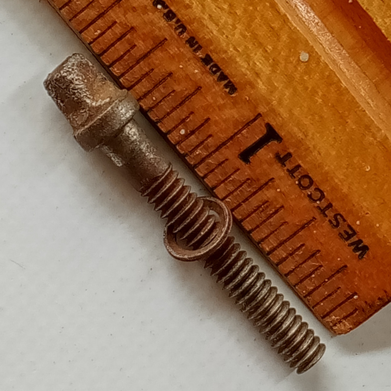 Duplex 10-24 1 3/8" Nickel Tension/T-Rod Snare Drum Tensioner Leedy/Lyon & Healy — main photograph