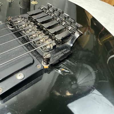 Gibson USA WC EB WRC Wayne Charvel Guitar with Case 1987 - Ebony / Black image 13