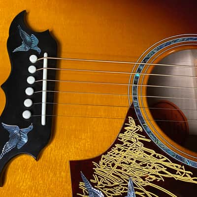 NEW! Gibson Custom Shop Dove - Doves In Flight - Made 2 Measure - Custom Ordered in Autumnburst Finish - Authorized Dealer - 5 lbs - G06614 image 7