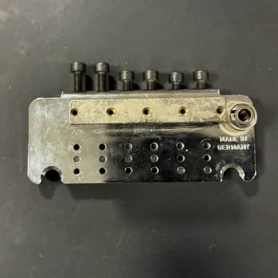 FLOYD ROSE® MADE IN GERMANY 80's CHROME "NFT" TREMOLO WITH MOUNTING HARDWARE image 3