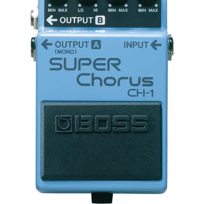 Boss CH-1 Super Chorus (Dark Gray Label) 2001 - Present - Blue image 1