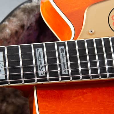 1990 Gretsch 6120W Nashville Western Orange MIJ Filter'Tron Bigsby OHSC image 5
