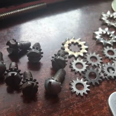 Rogers VINTAGE DRUM PARTS LOT Star Mount Washers BOLTS / LUG MOUNTING SCREWS image 4