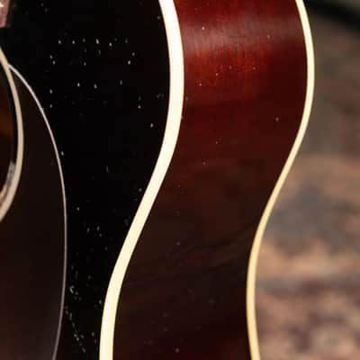 Gibson Custom Shop 1942 Banner J-45 Murphy Lab Light Aged Acoustic Guitar - Vintage Sunburst with Hardshell Case image 16