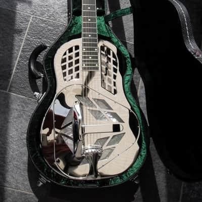 National Reso-Phonic Style 1 Tricone 2023 Mirror Nickel on Brass Body - IN STOCK NOW! image 8