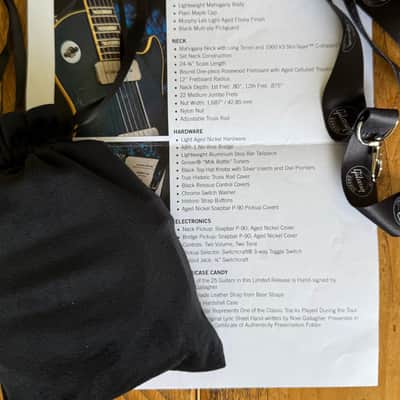 Gibson Noel Gallagher Les Paul Standard Oasis Live’25 2025 - Murphy Lab Light Aged Ebony image 20